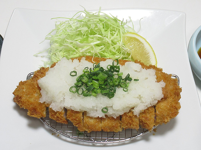 おろしロースかつ定食