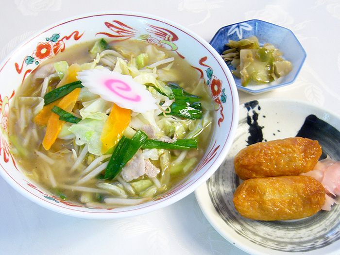 野菜たっぷりタンメンセット